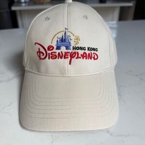 Hong Kong Disneyland Embroidered Adult Baseball Hat Cap Disneyland